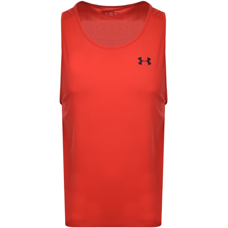Alternative Image for ProductUnder Armour UA Tech 2.0 Vest T Shirt Red1